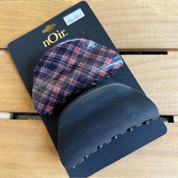 Noir Hair Claw Clips Womens Hair Accessories New - Picture 1 of 6